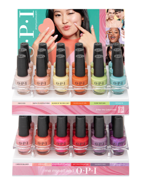nail lacquer 36pc chipboard display -​ Me, Myself and OPI Collection